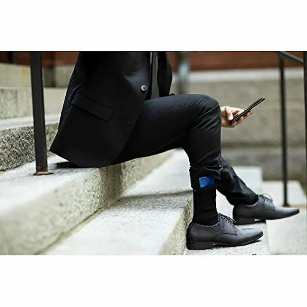 TCK IQ Unisex Stash & Dash Performance Zip Pocket High Socks California Bears